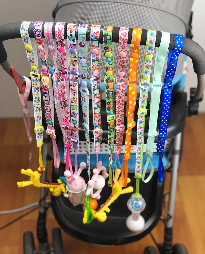 Baby Anti-Drop Hanger Belt Holder Toys Stroller Strap Fixed Car Pacifier Chain High Quality for Baby Supplies