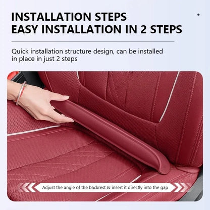 Car Seat Gap Filler Universal Flexible Back Seat Gap Protector For Seat Bottom Crevice Filler Auto Interior Decro Strip