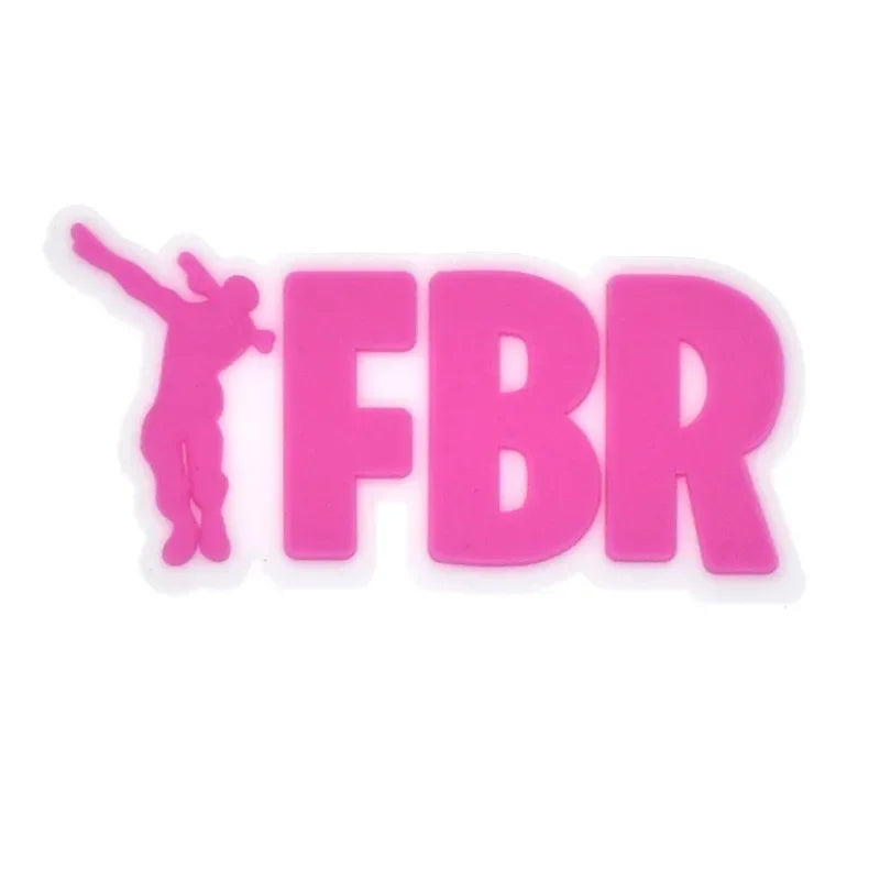 Fortnite Crocs Shoe Buckle Cute DIY Croc Charm Female Garden Shoes Decor Party Girls boys Gifts