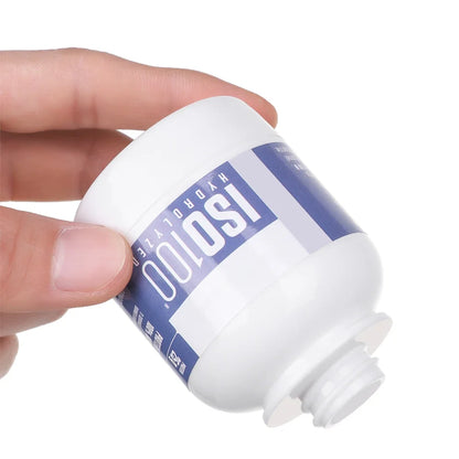 Mini Portable Protein Powder Bottles with Keychain Health Funnel Medicine Bottle Small Water Cup Outdoor Sport Storage