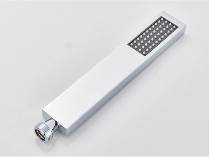 Brass Hand Held Shower Head Black Golden Handshower Head 100% Copper Head Faucet Accessory Single Function Shower Head