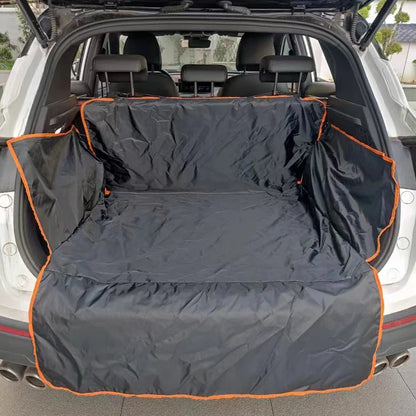 Universal Waterproof SUV Cargo Liner Trunk Seat Cover Anti slip and fouling Removable Washable Car Interior Protection Accessory