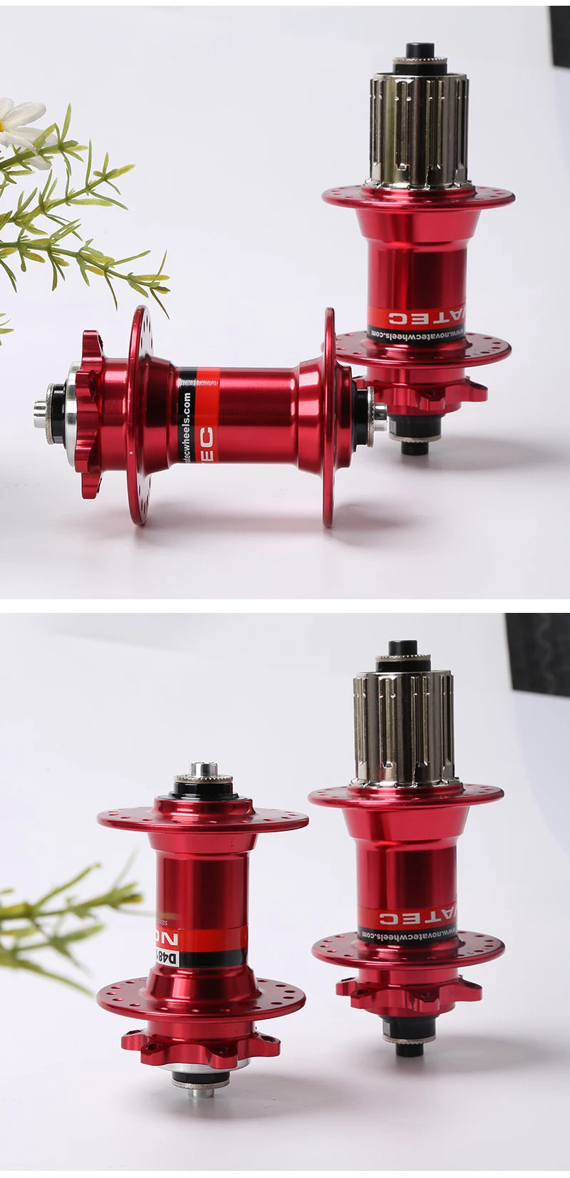 NOVATEC Mountain Bike Hub D041SB D042SB 32/36 Holes Mtb Bushing for 8/9/10/11 Speed MTB Disc Brake Hub  Mtb Hubs 32H mtb hubs