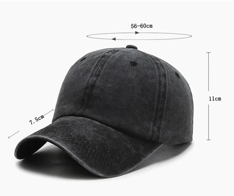 Fashion Solid Baseball Caps for Men Cap Streetwear Style Women Hat Snapback Casual Cap Casquette Dad Hat Hip Hop Cap