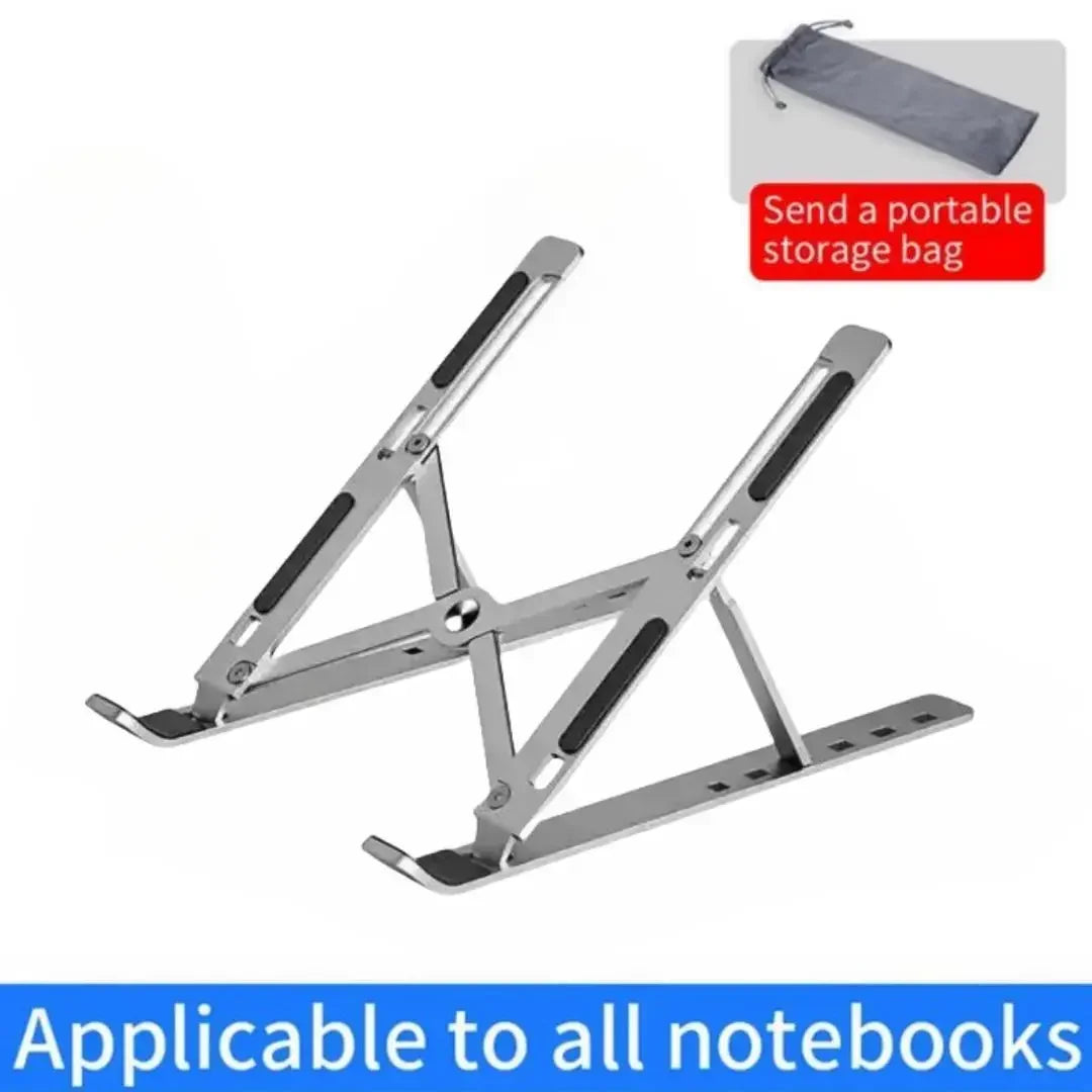 Foldable Laptop Base: Convenient and Adjustable for Any Workspace
