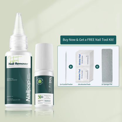 Nailpop Press On Nail Glue Super Strong Long Lasting Fast Drying No UV Lamp Needed Hypoallergenic Gentle Adhesive for Fake Nails