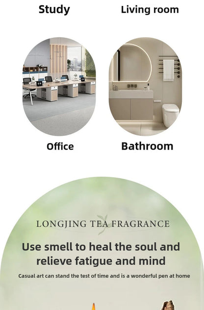 Osmanthus Scented Candles for Home Use, Long-lasting Indoor Fragrance, High-end Souvenirs, Bedroom Fragrance, Aromatherapy