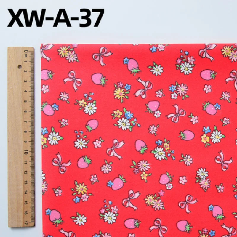 Fabric cotton handmade diy bedding flowers garden flowers pure cotton printing fabric twill cotton fabric sewing