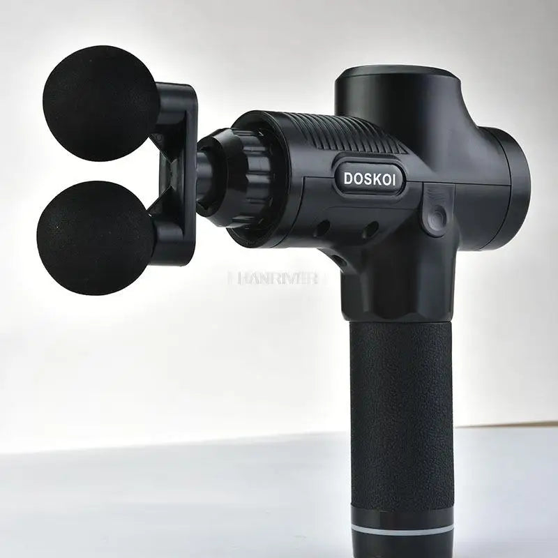 Muscle relaxer head vibrates to relax gun head massage gun fitting head