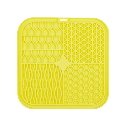 Pet Licking Tray Cats and Dogs Slow Food Licking Tray Anti-choking Food Grade Silicone Sucker Pet Suppliespet Suppl Item Type