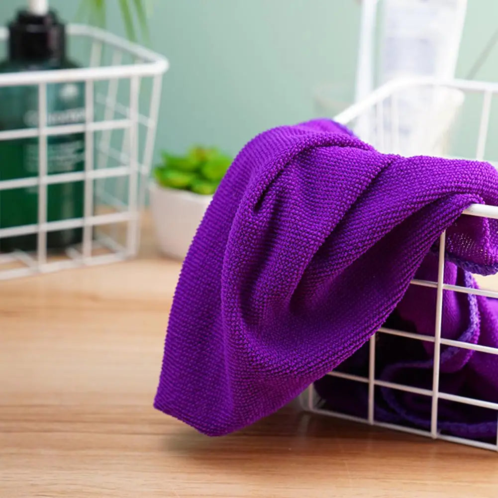 35x75CM Rectangular Face Towel Microfiber Towels Embossed Thick Soft Absorbent Ultrafine Fiber Towel Beach Bath Hair Dry Towel