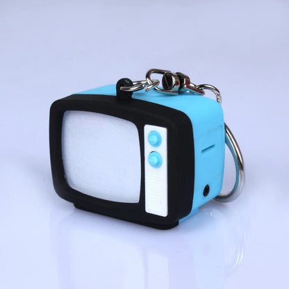 Creative Retro Television Keychain Miniature Television Tv Model Toy Creative Children Toy Keychain Pendant