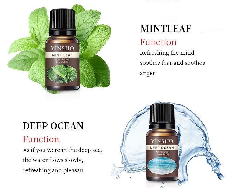 10ml Essential Oil Diffuse Essential Oils Oil-soluble Natural Essential Oils For Diffuser Humidifier,Aroma Stone,Scented Candle