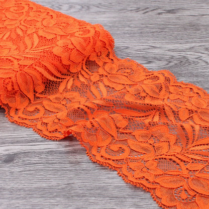 15cm Wide Lace Fabric Elastic Lace Ribbon 1meter DIY Apparel Sewing Handmade Crafts Lace Tape