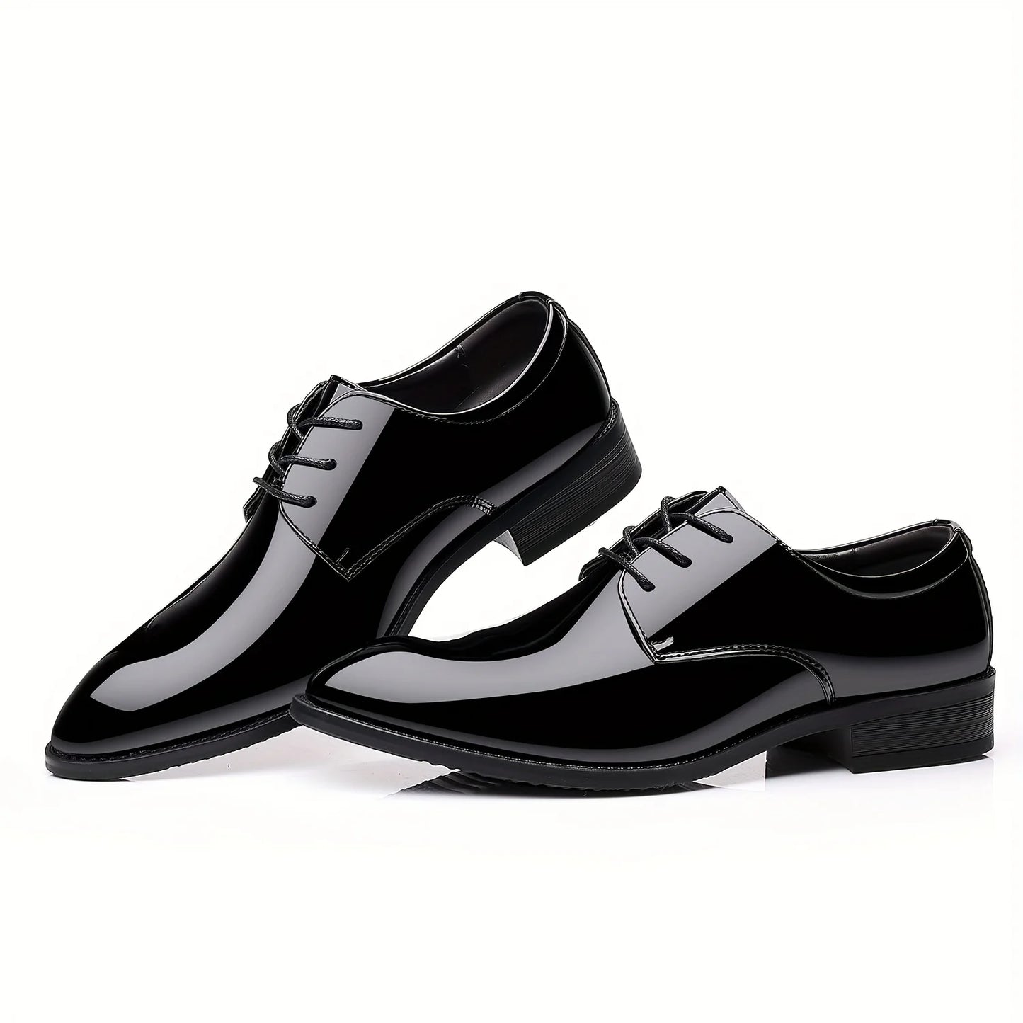 Men's Business Shoes, Casual Pointed-Toe Casual Shoes, Tuxedo, Fashionable Wedding Party Shoes for Men