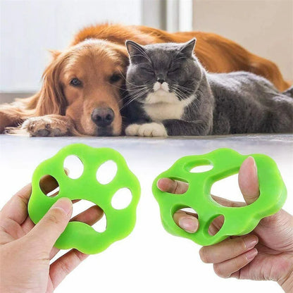 Pet Hair Remover Washing Machine Accessory Cat Dog Fur Lint Hair Remover Clothes Dryer Reusable Cleaning Laundry Dryer Catcher