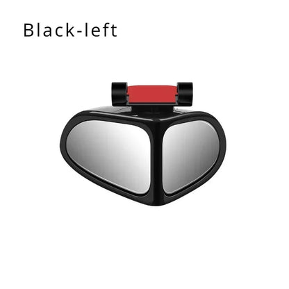 Car Rearview Mirror Blind Spot Mirror Front and Rear Wheels 360° Adjustable Wideangle Blind Spot Reflective Reversing