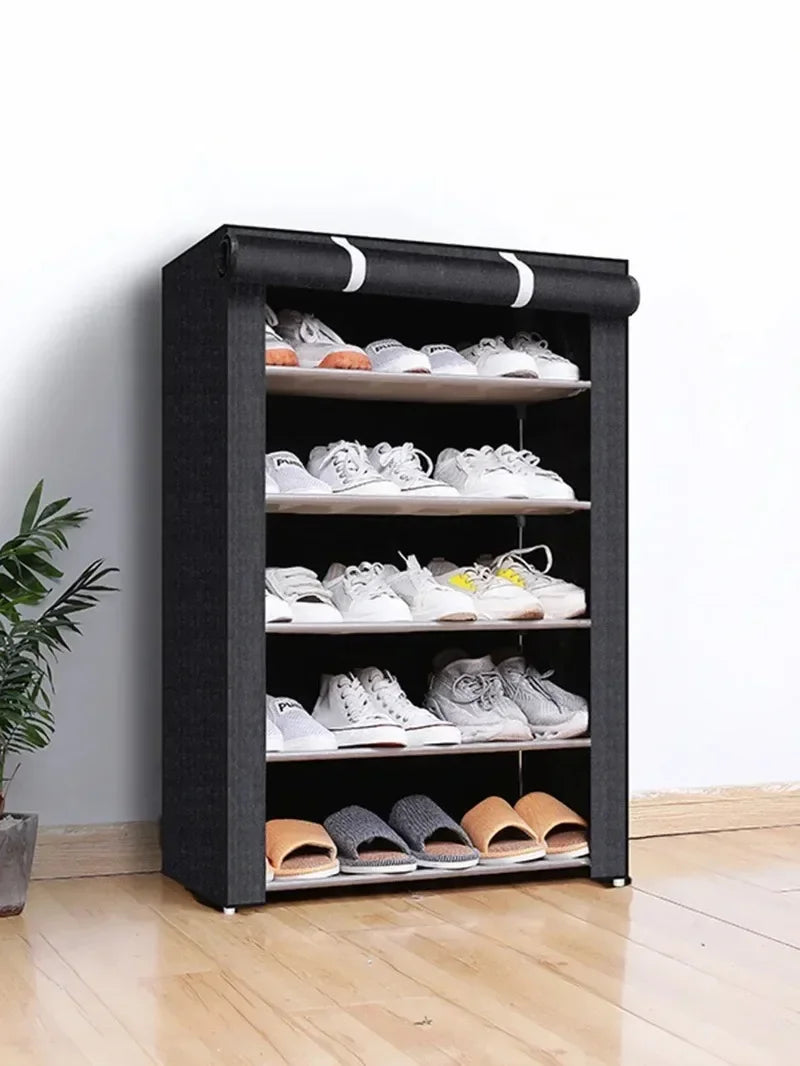 Multi-story dormitory simple cabinet home simple shoe rack space saving and economy new home dustproof shoe cabinet