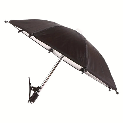 Mobile Phone Holder Sunscreen Umbrella Clip Outdoor Mobile Phone Fixed Umbrella Rain Parasol Mobile Phone Anti-Reflective