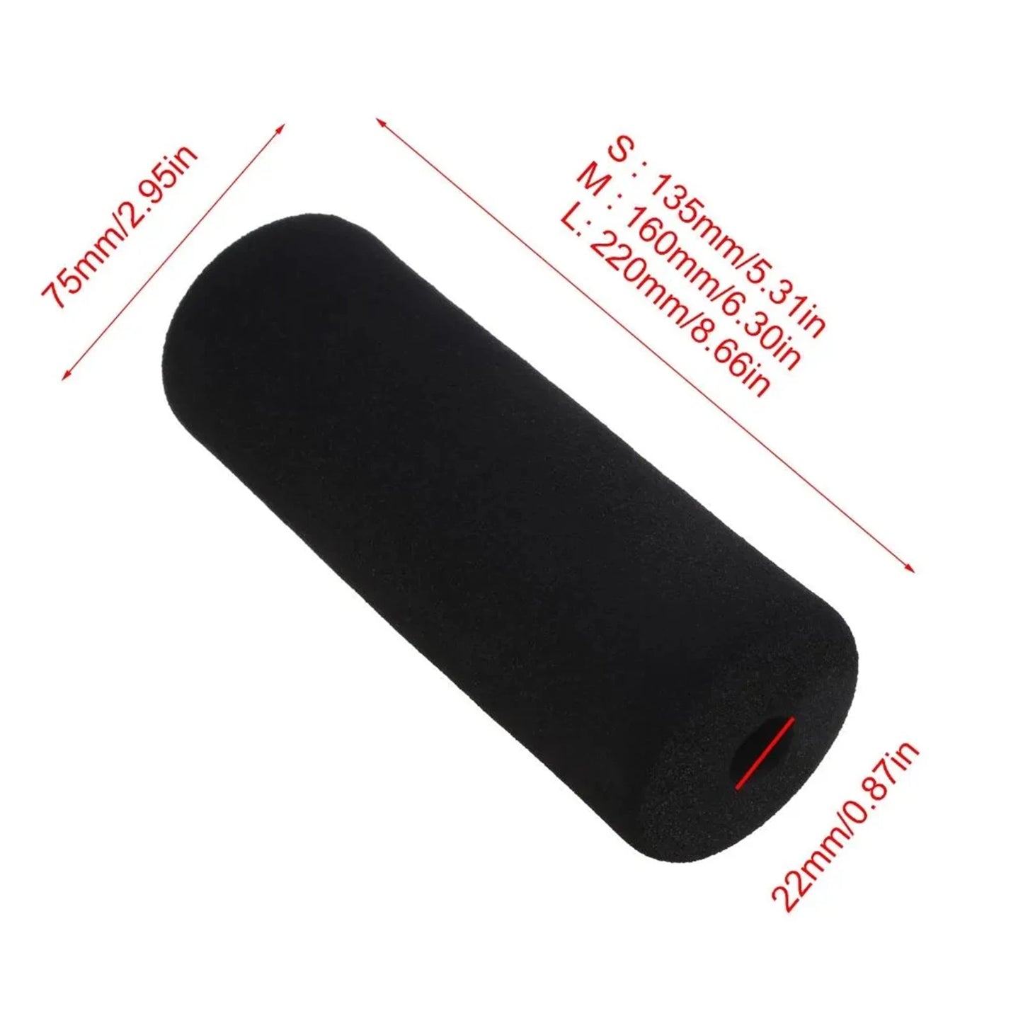 1pc Ab Training Foam Roller Exercise Gym Equipment Roller Pad Sponge Cover Sit-up Board Hook Foot Foam Fitness Pad Replacement