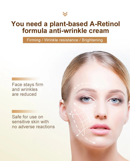 Bakuchiol Natural Retinol Alternative Cream For Face Minimize Wrinkles Retinol & Vitamin Face Cream Skin Firming Skin Care