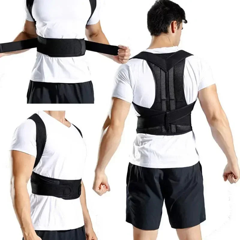 Posture Corrector for Students & Adults – Anti-Kyphosis Fixed Strap Design | Adjustable Comfortable Support for Spinal Alignment
