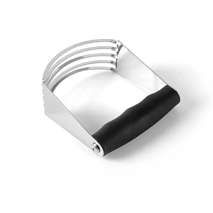 Stainless Steel Dough Blender Manual 5 Blades Flour Mixer Professional Pastry Cutter Dough Blender Kitchen Baking Butter Tool