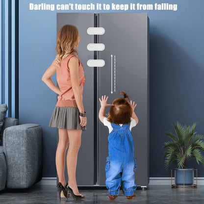 Kids Multifunctional Safety Locks Baby Anti-pinch Hand Lock Cabinet Cabinet Door Lock Baby Protective Refrigerator Drawer Locks