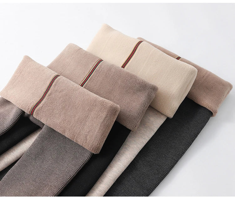 Winter Infant Girls Plus Velvet Pantyhose Children's Leggings Thickening Kids Babys Skinny Pants Snow Keep Warm