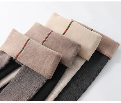 Winter Infant Girls Plus Velvet Pantyhose Children's Leggings Thickening Kids Babys Skinny Pants Snow Keep Warm