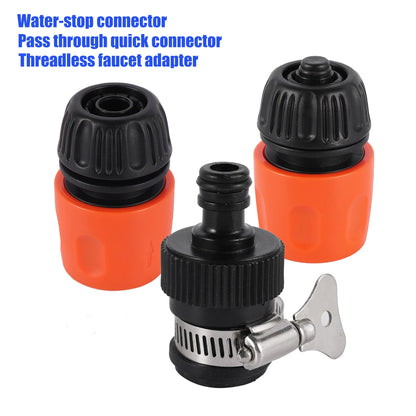 PVC Pipe Garden Agriculture Irrigation Antifreeze Pipe Faucet Adapter Quick Connect Car Wash Water Hose Fitting
