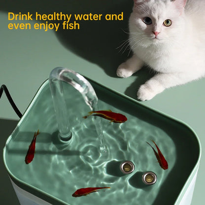 Cat Water Fountain Filter 1.5L Automatic USB Electric Silent Cat Drinking Bowl Pet Water Fountain Drinking Fountain Cat Water Fo