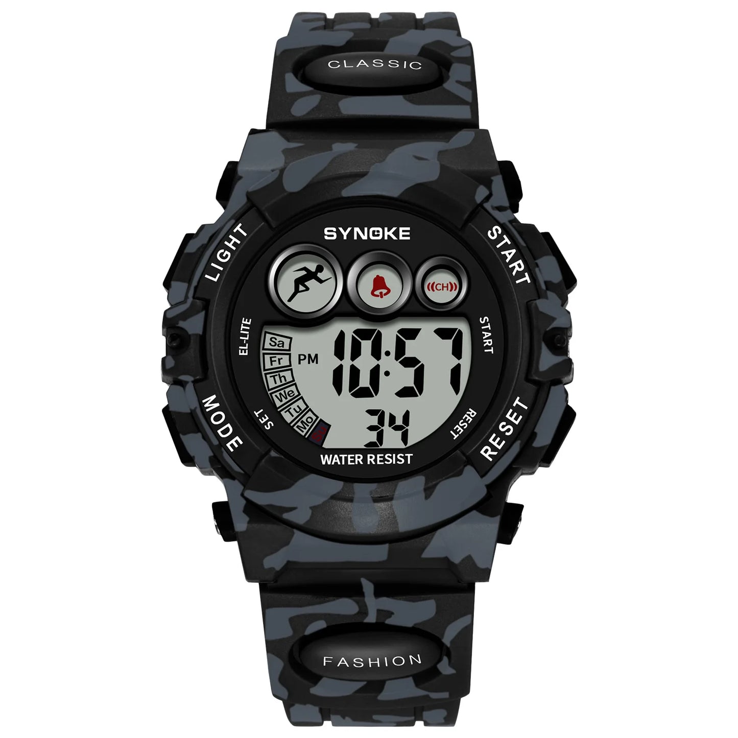 Kids Watch,Boys Watch for 3-15 Year Old Boys,Digital Sport Outdoor Multifunctional 50 M Waterproof Alarm Watch for Children