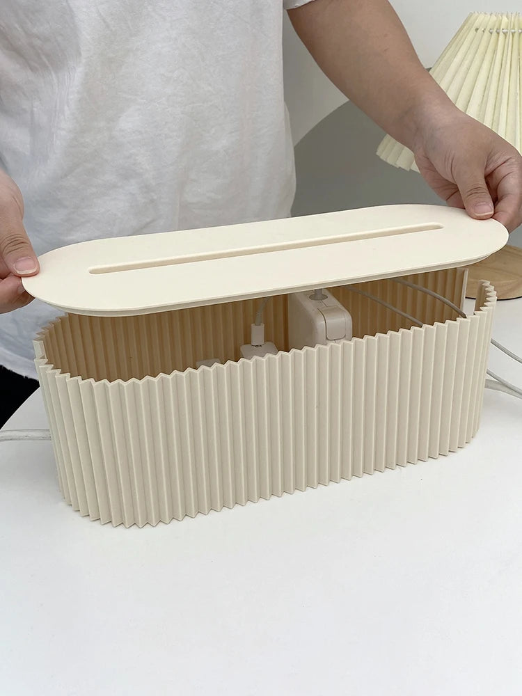 Household Socket Board Organizer Box, Multi-Functional Cable Management Box, Data Cable, Multi-Purpose Organizer And Finishing