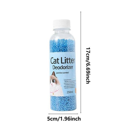 300G Kitten Toilet Cleaning, Cat Litter Deodorant Bead, Artifact Pet Odor Activated Carbon Absorbs, Cat Sand Stink