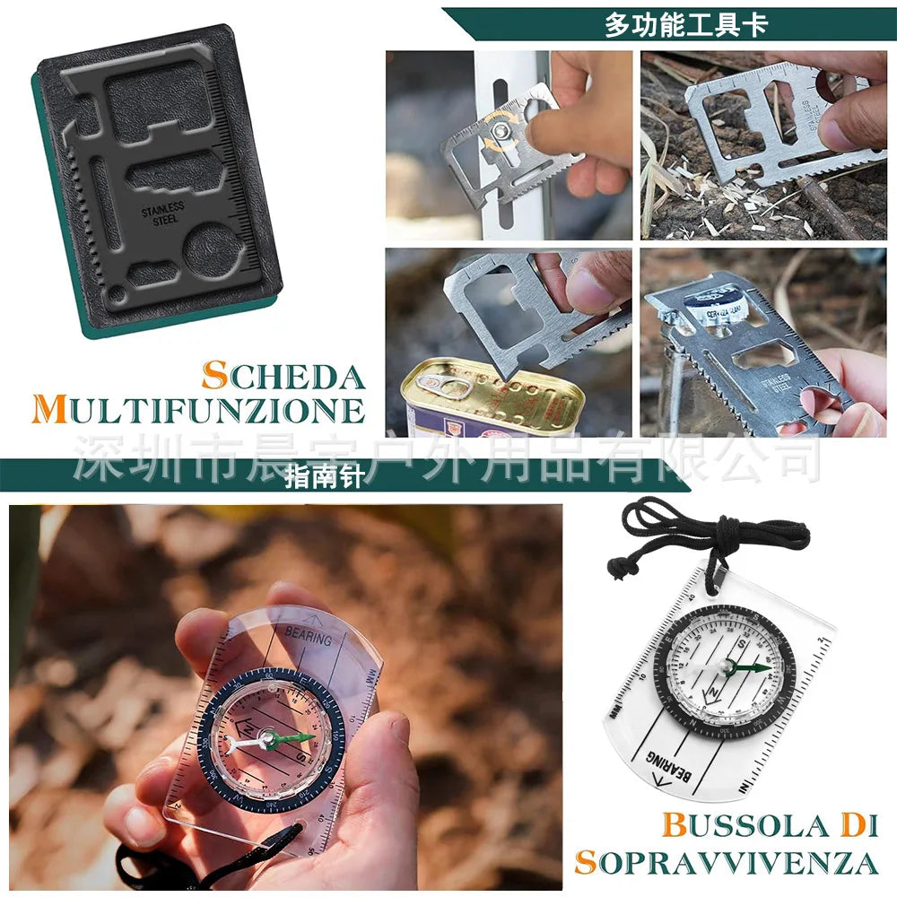 Outdoor Gear Emergency Kits Car Survival First Aid Kit Full Set Molle Camping Hiking Trauma Bag First Aid Kit Outdoor IFAK Edc