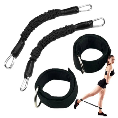 Resistance Bands Strength Training Workout Expander Yoga Gym Equipment Elastic Training Strap Fitness Bounce Trainer Rope
