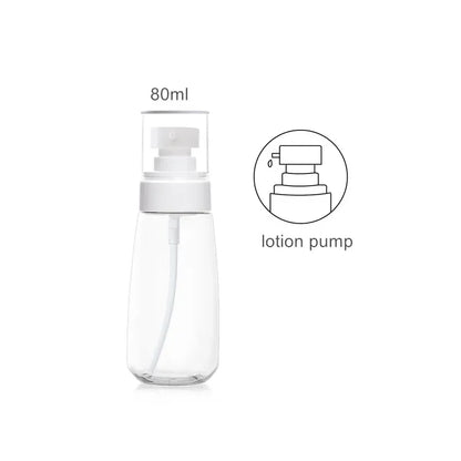 30ml 60ml 100ml UPG Fine Mist Spray Bottle Plastic Bottl Lotion Pump Travel Perfume Water Bottles Refill