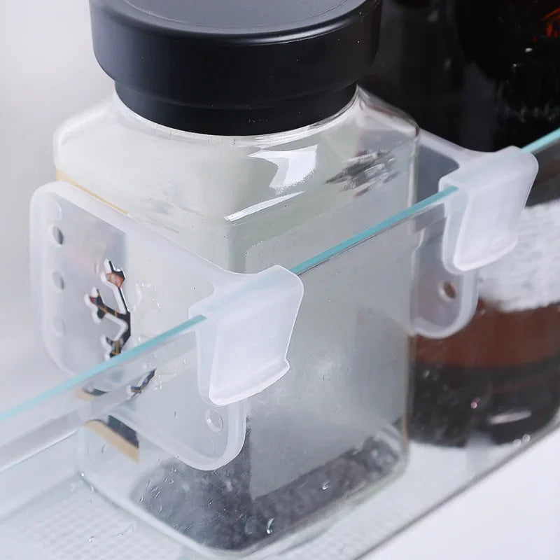 Plastic Fridge Separator Refrigerator Shelf Dividers Clip Extendable Partition Kitchen Bottles Shelves Home Organization Tools