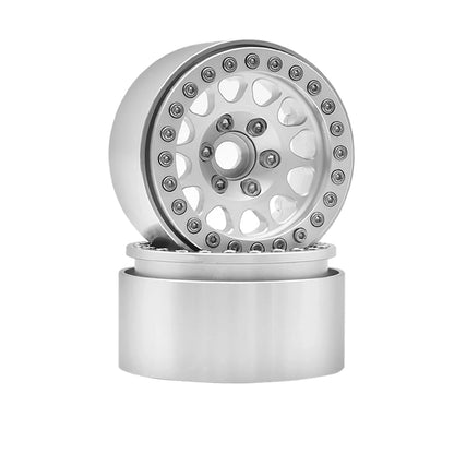 Metal 1.9 Beadlock Wheel Rim Hub for 1/10 Hsp Redcat Rc4wd WRAITH Tamiya Axial SCX10 D90 HPI RC Car Spare Part