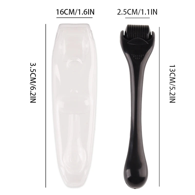 Derma Roller 540 Pins Medical Grade Skin Care Microneedling Face Roller Dermaroller for Skin Rejuvenation and Hair Growth Unisex