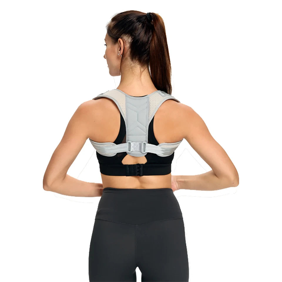 Adjustable Back Posture Corrector Neck Brace Training Equipment Home Office Man Woman Postura Shoulder Support Correction Belt