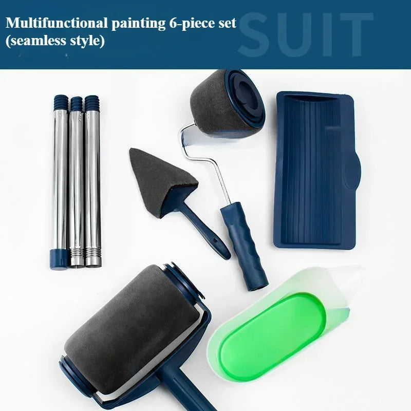 Professional Wall Paint Roller Set Multifunctional Clean-cut Edges Painting Rolling Brush For Wall Painting Treatment Tools