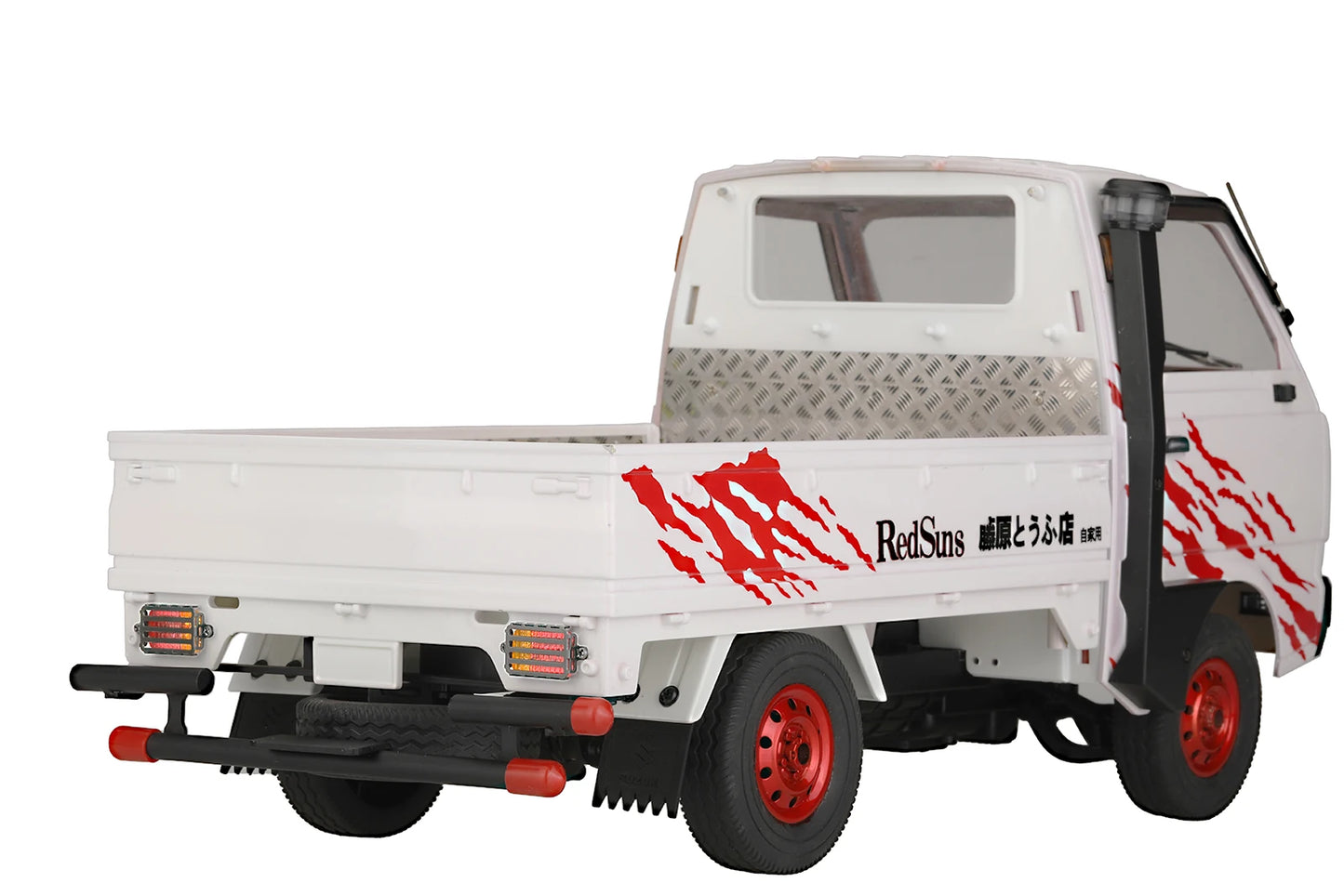 for WPL D12 Truck 3D Metal Lamp Cover Headlight Front & Rear Light Guard 1/10 RC Trailer Remote Control Car Spare Part Upgrade