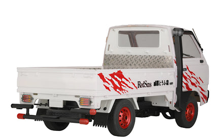 for WPL D12 Truck 3D Metal Lamp Cover Headlight Front & Rear Light Guard 1/10 RC Trailer Remote Control Car Spare Part Upgrade