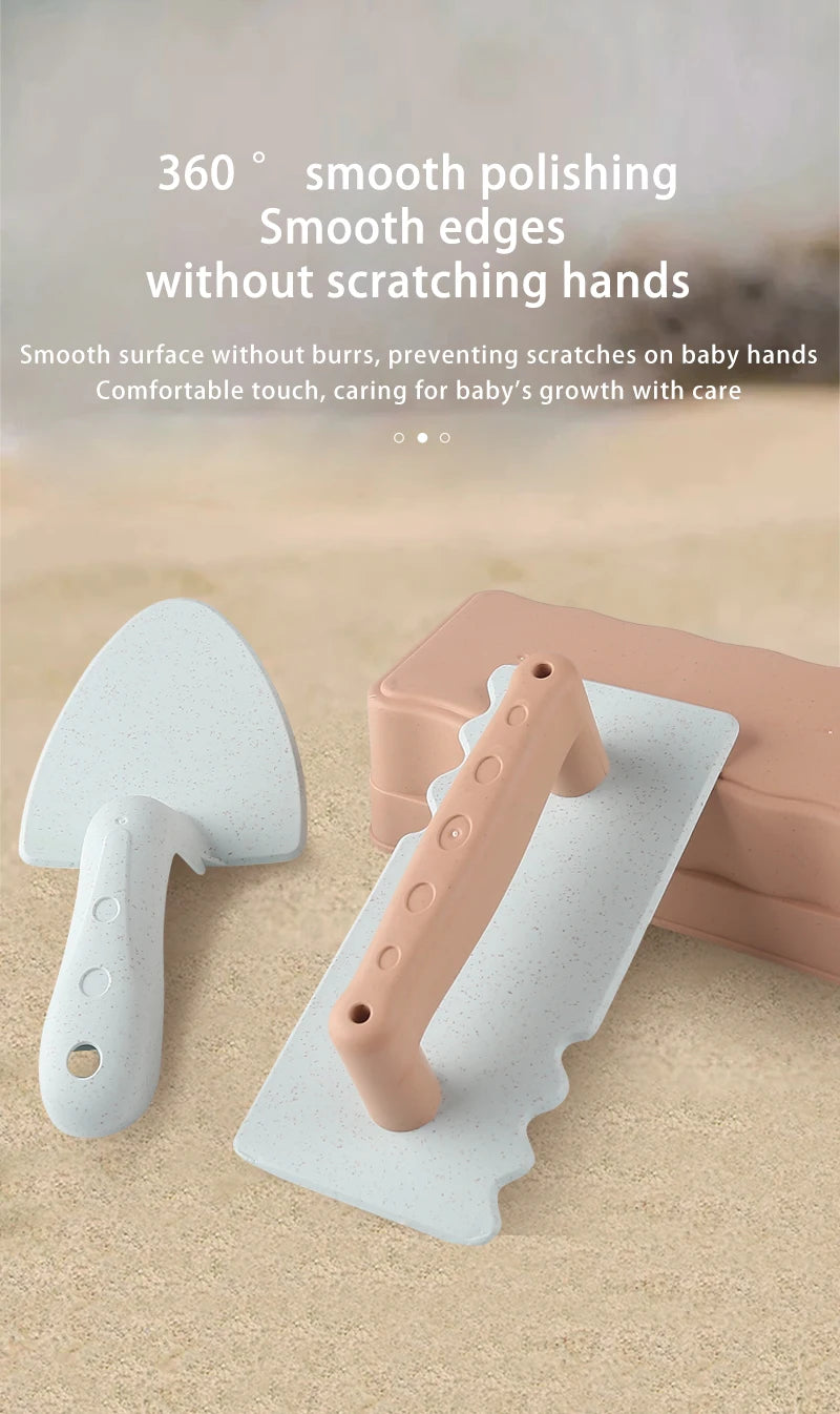 KIDNOAM Beach sand shovel toys snow toys set craftsman toys parent-child interactive toys beach toys Halloween Christmas gift