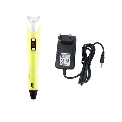 3D Pen DIY Drawing Pen With LCD Screen Compatible PLA ABS Filament Toys Safe Paiting for Children Kids Christmas Birthday Gifts