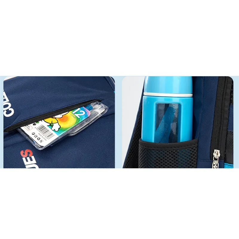 New Children School Bags Kids Backpack In Primary Schoolbag For Teenager Boys Waterproof Backpacks Book Bag