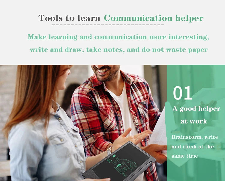 4.4 Inch LCD Mini Handwriting Tablet Kids Toy Small Drawing Board Writing Board Home Office Student Writing Drawing Magic Tablet