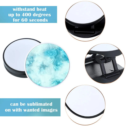 10/20pcs Sublimation Phone Holders Set Collapsible Phone Holders Phone Grip Blanks Self-Adhesive Sublimation Phone Holders